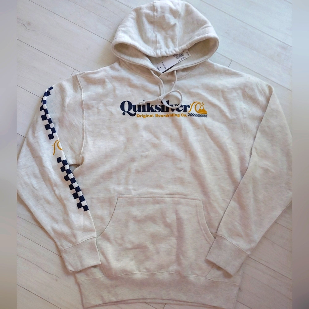 QUIKSILVER NEW Check Yo Self Pullover Hoodie